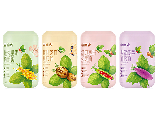 高鹏设计——代餐粉养生保健食品包装设计