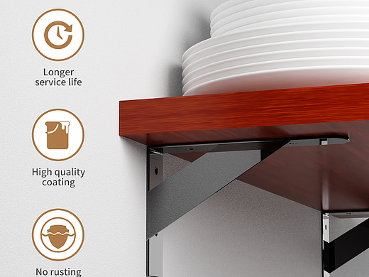 钩子三角架支架托架置物架亚马逊拍摄渲染主图A+设计