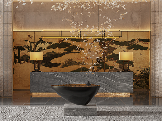 新中入户大厅设计