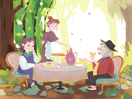 临摹（个人主页-ZNjA1MjY3OTY=） - 儿童插画 - 站酷设计师橘子皮本皮原创素材 - 站酷ZCOOL