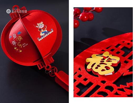 灯笼剪纸图片拍摄