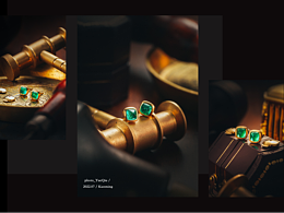 珠宝 摄影 静物摄影 配饰耳钉