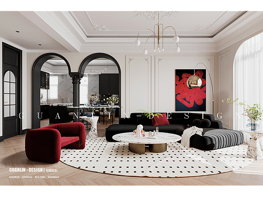 冠霖設(shè)計(jì)【原創(chuàng) | 法式復(fù)古 懷舊典雅的氛圍感】（個(gè)人主頁-ZNjg2OTg5NDQ=） - 家裝設(shè)計(jì) - 站酷設(shè)計(jì)師冠霖設(shè)計(jì)原創(chuàng)素材 - 站酷ZCOOL