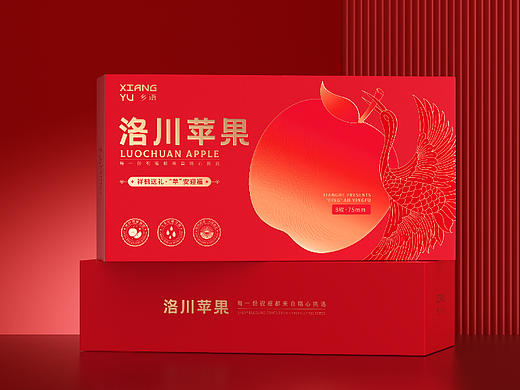 苹果包装设计 | 水果包装设计 | 礼盒包装