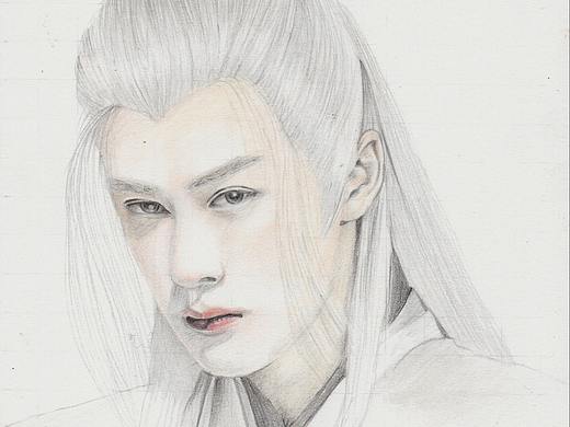 驴大萌彩铅教程—长相思相柳