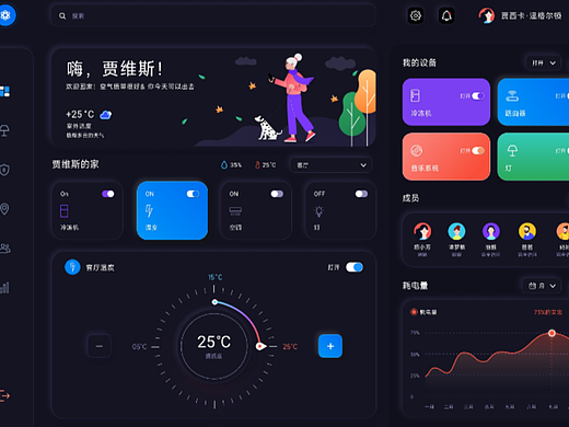 家具智能系统动效练习（个人主页-ZNjEwMDA5NzY=） - 动效设计 - 站酷设计师一二1212原创素材 - 站酷ZCOOL