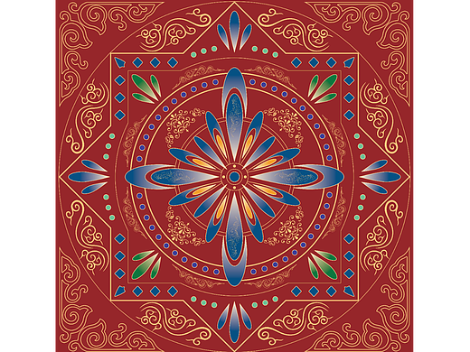 传统图案配色（个人主页-ZNjczODk2MDQ=） - 创作习作 - 站酷设计师清风道也原创素材 - 站酷ZCOOL