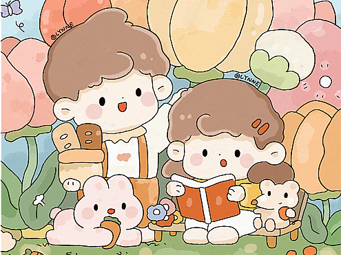 装一点色彩放进春天里