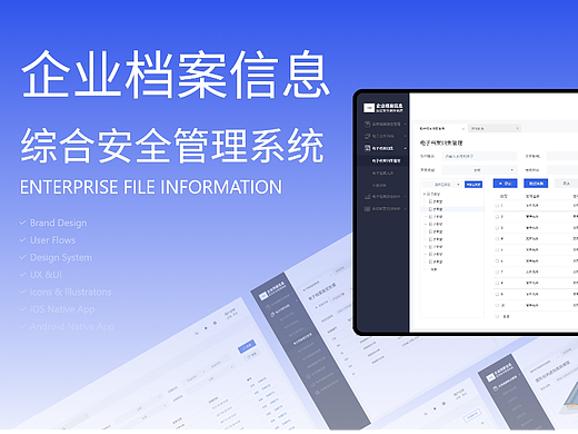 企业档案信息综合安全管理系统