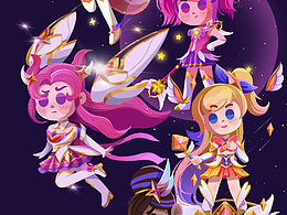 畫了幾個英雄聯(lián)盟q版