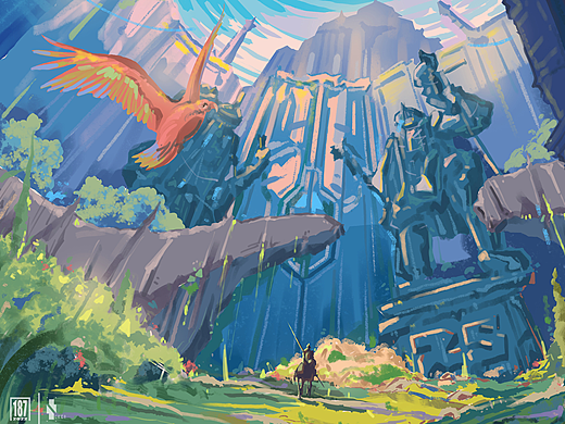 原创 #187【The unopened gate】