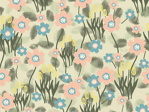 碎花圖案（個(gè)人主頁(yè)-ZNjUzMTE2MDQ=） - 圖案 - 站酷設(shè)計(jì)師nicolanlan原創(chuàng)素材 - 站酷ZCOOL