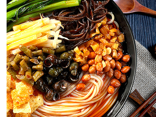 电商食品详情页产品拍摄与设计 螺蛳粉