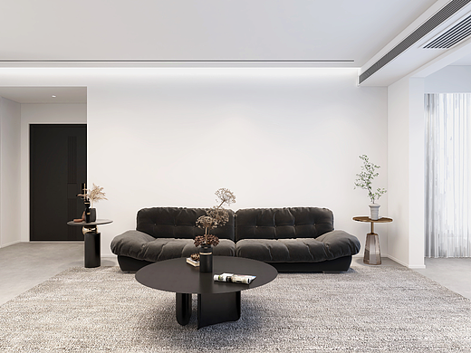 深圳如愿空间设计：高级留白的极简，才是生活的真谛