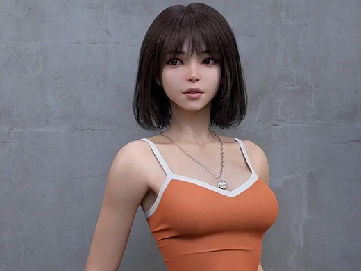 3d建模-运动风小姐姐