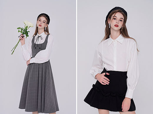 服装look人像修图系列