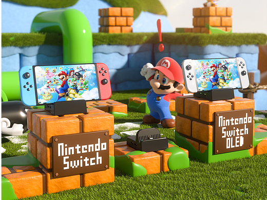 任天堂散热底座 充电器