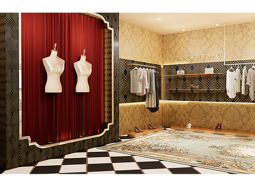 【复古女装】COCO NOTES场景升级