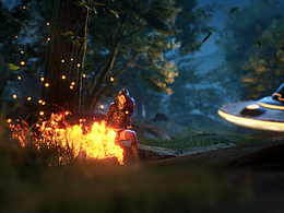 虛幻引擎（UE5）場(chǎng)景練習(xí)