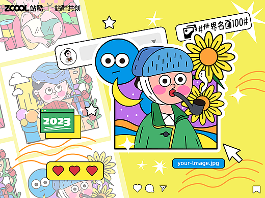 #世界名画100# 情绪再创