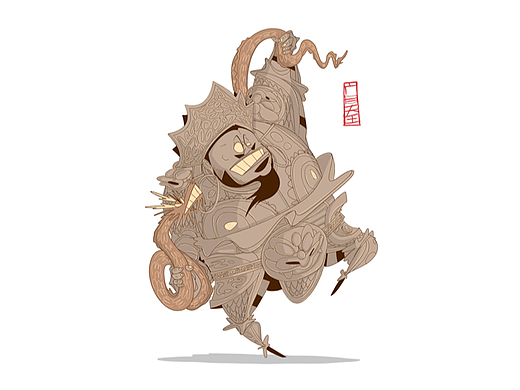 四大天王——【广目天王】【增长天王】