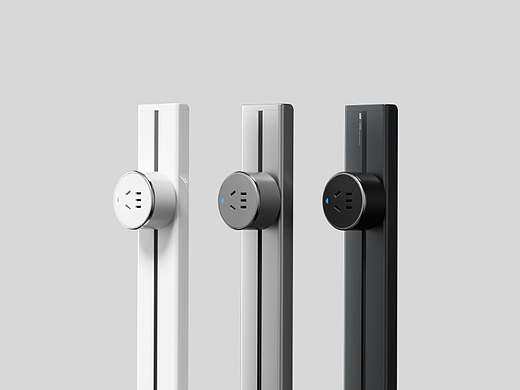 迷你轨道插座产品渲染