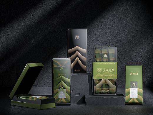 新式茶品牌设计整合案例