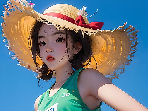前段时间很火的阳光女孩