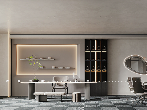 映像視覺【現(xiàn)代辦公】（個人主頁-ZNjM3Njk1NjA=） - 商業(yè)空間設(shè)計 - 站酷設(shè)計師映像視覺可視化原創(chuàng)素材 - 站酷ZCOOL