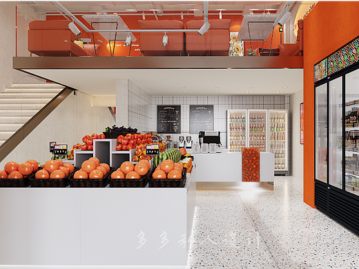 水果店案例 | 风格装修、门头设计等全都有