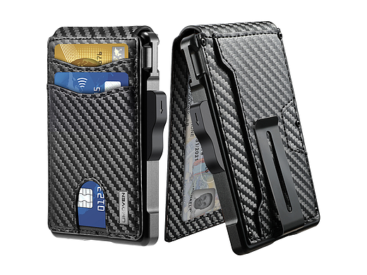 拍照精修类男士卡包钱包折叠卡片