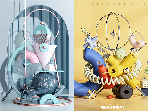 某童鞋的C4D课堂06期【学生作业一】