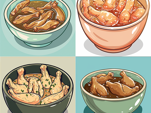 AI绘画食物篇