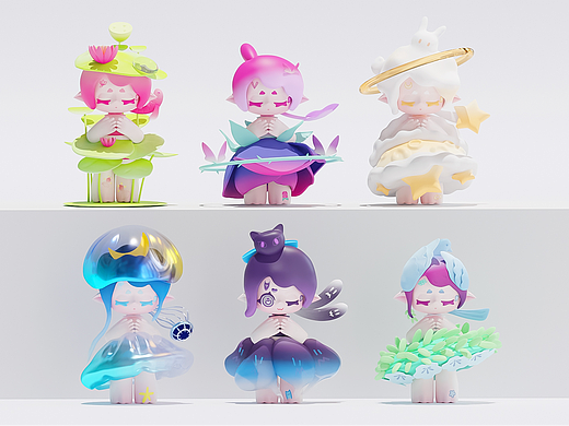 Asch阿希-原创潮玩盲盒IP形象设计2.0（可授权）