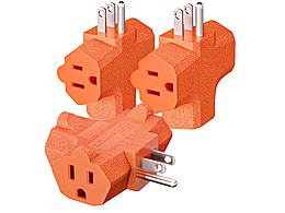 亞馬遜插頭一拖三轉(zhuǎn)換器主圖和A+圖片