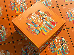 青稞蕨麻饼包装设计