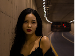 人像摄影｜隧道氛围感