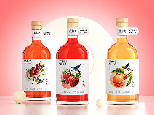 果酒系列包装设计 | 平面包装设计 | 品牌包装设计