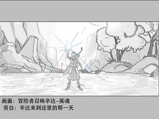 游戏人物PV分镜