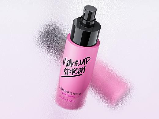 定妆喷雾 c4d练习