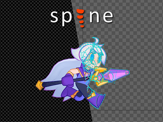 spine法师动作设计