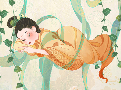 看得见的丝绸般触感