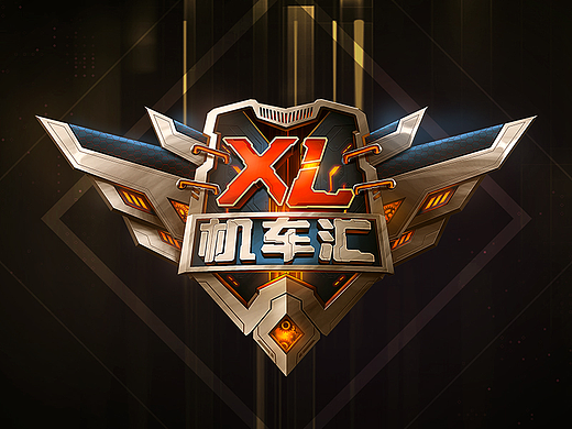 XL机车汇 主视觉LOGO设计
