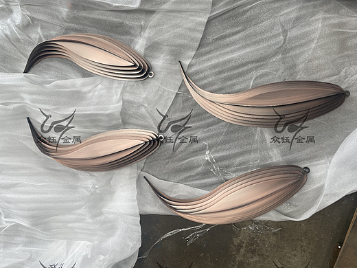 水景不锈钢鱼群小品 景观不锈钢雕塑装饰