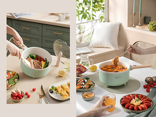 小熊电锅摄影✖️有食｜小家电摄影