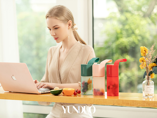 多功能水杯杭州实景拍摄