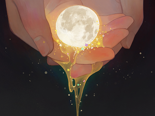 《针尖蜜》封面插画