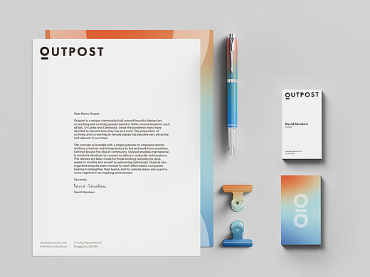 重制Outpost的视觉识别系统（个人主页-ZNjEyNzI0NDg=） - 品牌 - 站酷设计师Z35998805原创素材 - 站酷ZCOOL