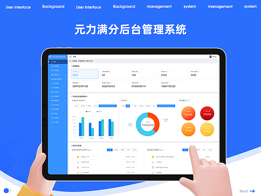 元力满分后台管理系统-PC端/Web端[大健康行业物联网]