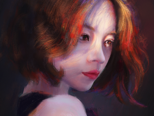 頭像練習（個人主頁-ZNjE3Nzg5ODg=） - 繪畫 - 站酷設計師石頭里尼原創(chuàng)素材 - 站酷ZCOOL